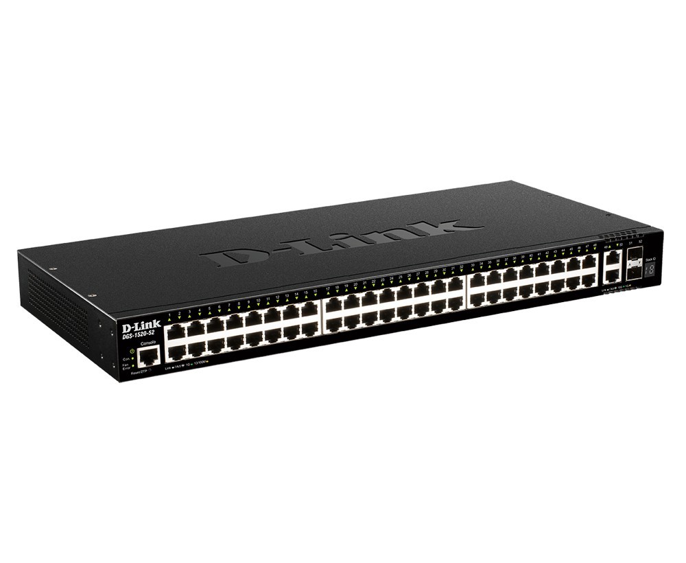 D-Link DGS-1520-52 switch Gestionado L3 10G Ethernet DGS-1520-52