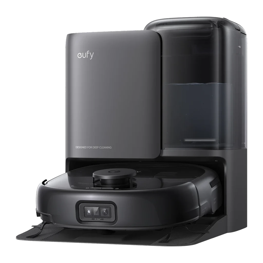 Eufy Omni E25 HydroJet™ Doble Raspador 20000Pa LiDAR friegasuelos autovaciado autolimpieza Robot aspirador
