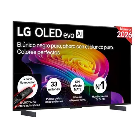 Smart TV LG OLED evo AI C6 42 pulgadas 4K 2026 - OLED42C6ELB
