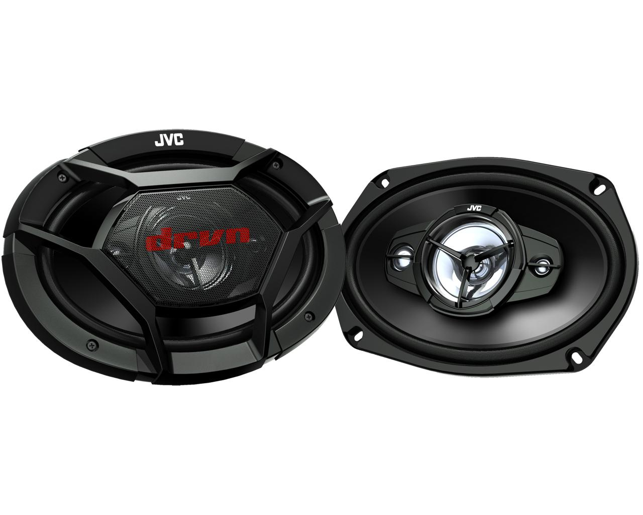 Altavoces para coche JVC 4 vías 90W RMS Negro CS-DR6940