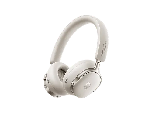 Auriculares inalámbricos - Baseus Inspire XH1 Sound By Bose, Wireless, Cancelación de Ruido, Audio Hi-Res/LDAC, Comodidad Cloud-Soft, Blanco Marfil