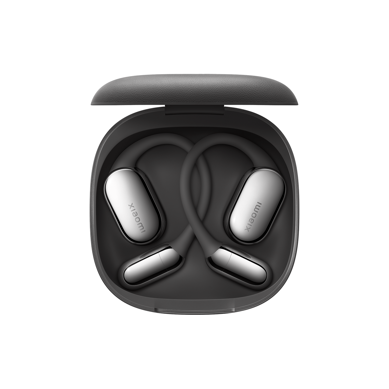 Auriculares True Wireless - Xiaomi OpenWear Stereo Pro, Cancelación ruido, Autonomía 45h, Bluetooth, Negro Grafito