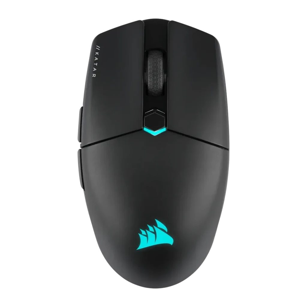 Corsair Katar Elite 26000 Dpi 69g Wireless RGB Negro
