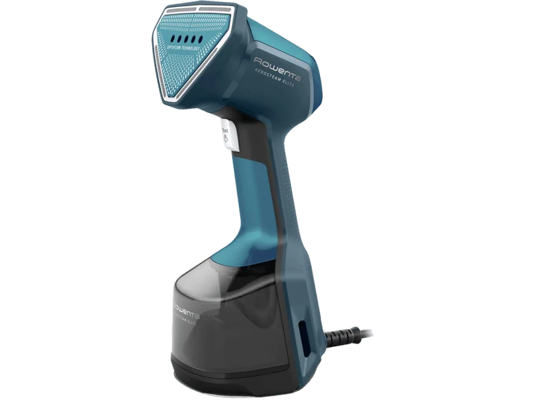 Cepillo de vapor - Rowenta AeroSteam Elite DR9920, Plancha 2 en 1, Vapor y succión, Depósito 200 ml, Interfaz táctil con 3 modos, Azul
