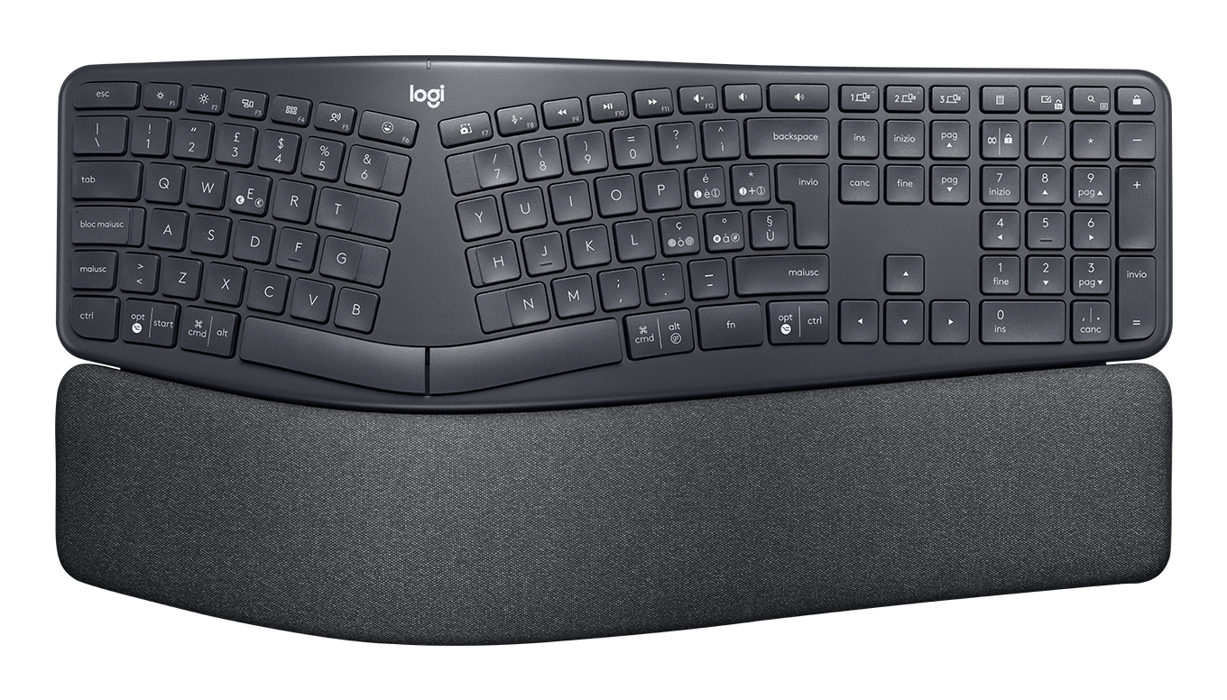Logitech ERGO K860 Split for Business teclado Oficina 920-010349