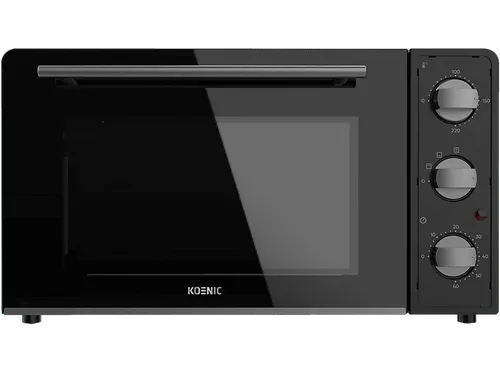 Mini horno - KOENIC KMO 45225, 2000 W, 45l, Temporizador, Negro
