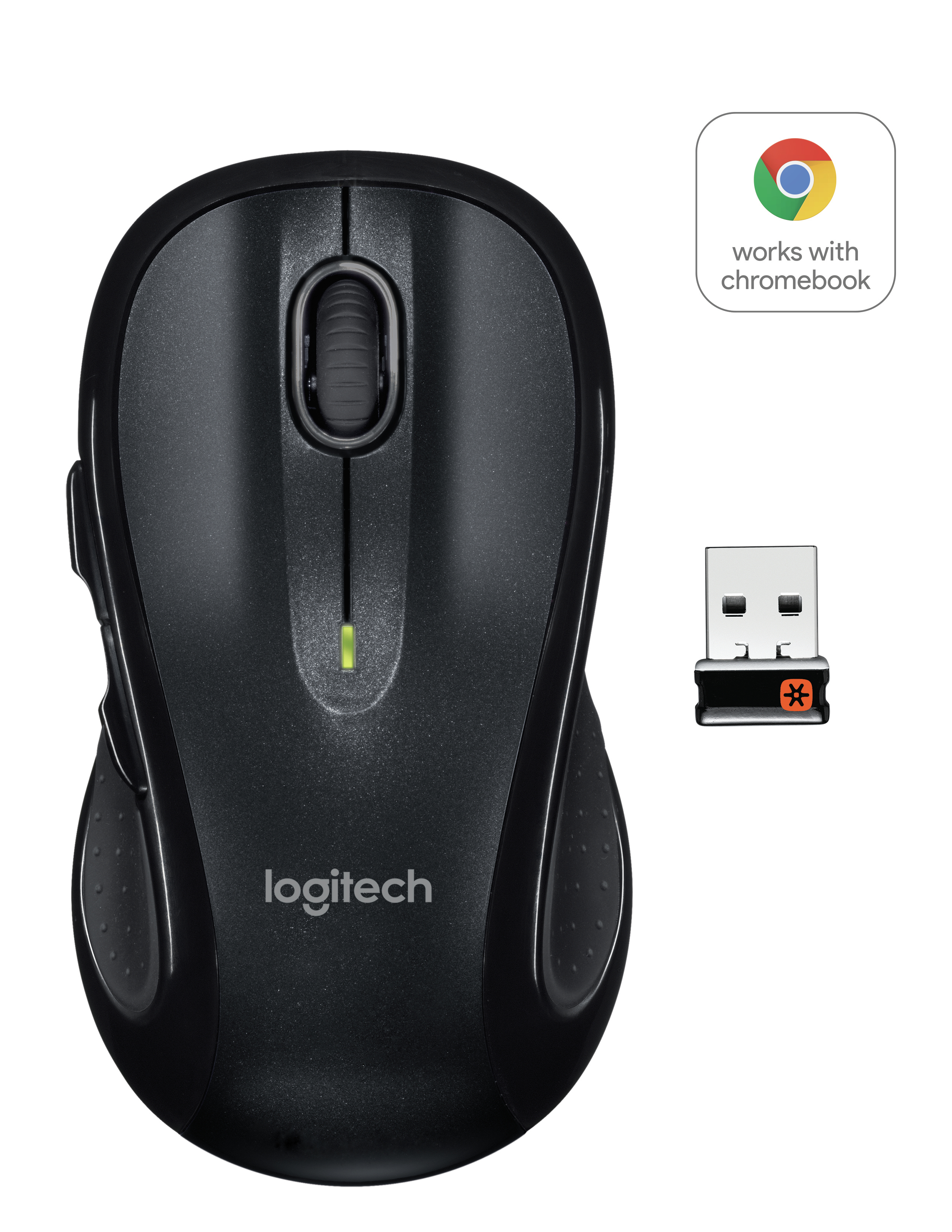 Logitech M510 ratón Mano derecha RF inalámbrico Laser 910-001826