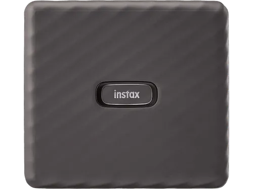 Impresora fotográfica - Fujifilm Instax Link Wide, Bluetooth, Portátil, 86 x 99 mm, 12 segundos, Gris moca