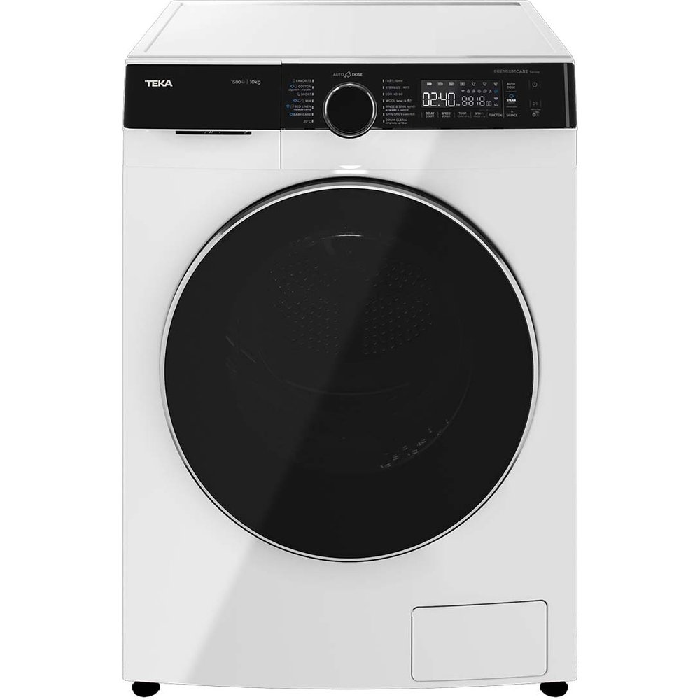 Teka - Lavadora Teka 10 kg - 1.500 rpm, AutoDosificación - WMK 81050 BLANC.