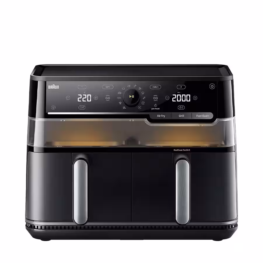 Braun Freidora de aire TwinCook 5 3en1 TD 5073I negro TD5073I-TD5073IBK