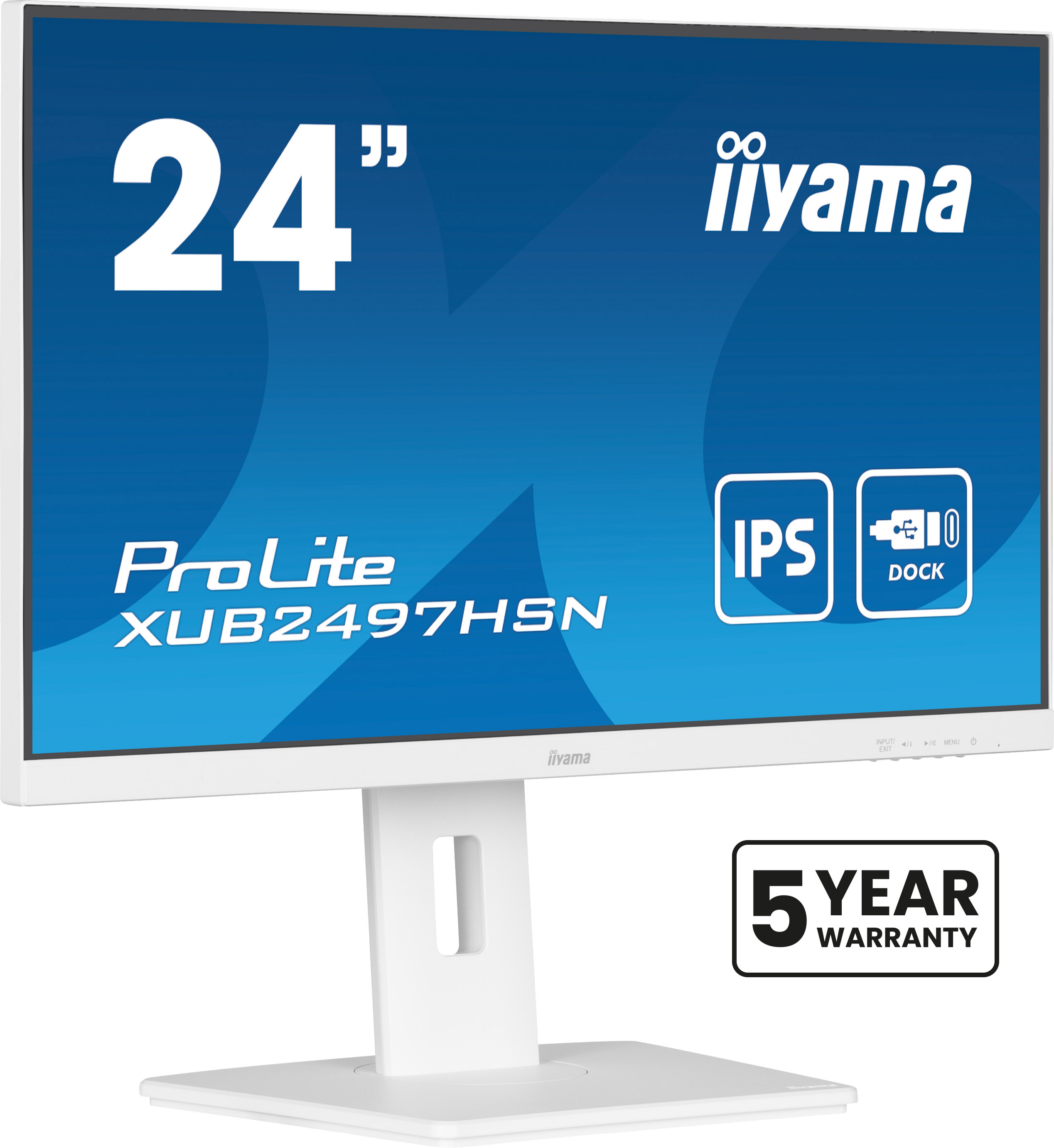 iiyama ProLite XUB2497HSN-W2 pantalla para PC 60,5 cm XUB2497HSN-W2