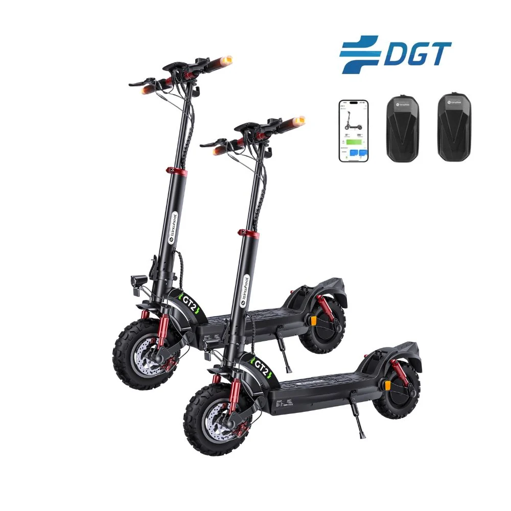 isinwheel® GT2 Patinete Eléctrico Certificado VPM/DGT