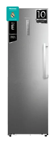 Congelador vertical - Hisense FT3K310SAIE1, 312 l, 185.6 cm, Kitchen Fit, WiFi, Inox