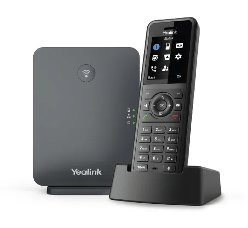 Yealink 1302027 Teléfono IP Inalámbrico con Pantalla TFT y 1302027