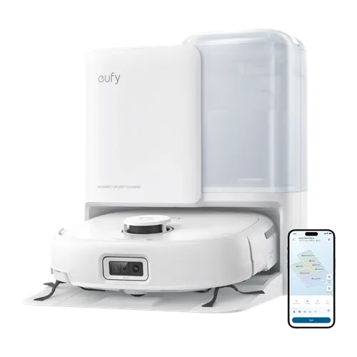 Robot Aspirador Eufy Omni E25 Navegación Inteligente HydroJet Doble Mop