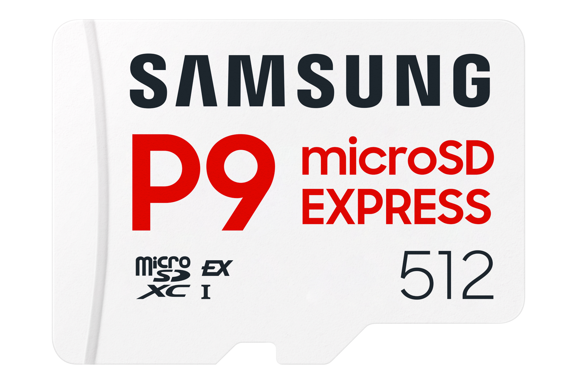 Samsung MicroSDHC P9 Express 512GB V30, A1 800MBs