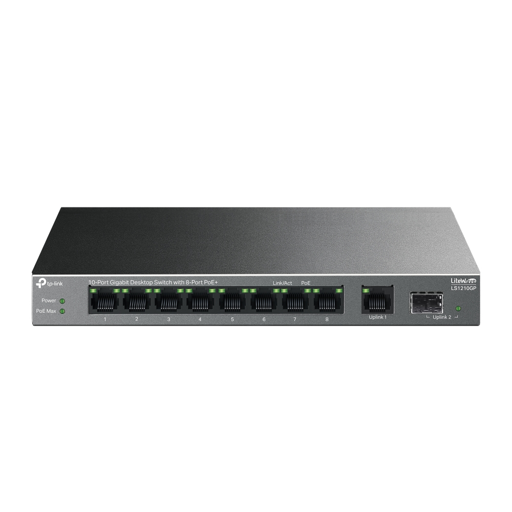 TP-Link LiteWave LS1210GP switch No administrado Gigabit LS1210GP