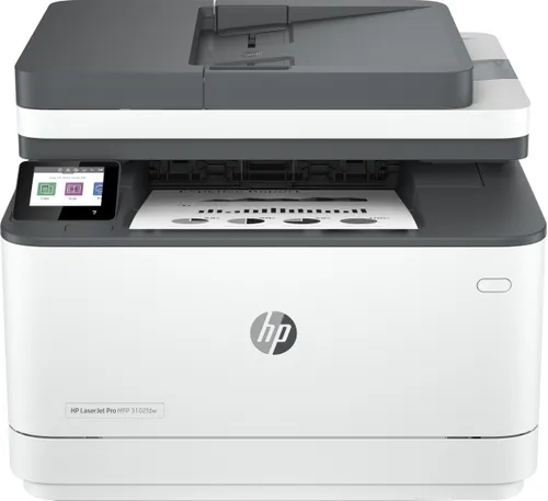 HP LaserJet Pro Impresora multifunción 3102fdw, Blanco y 3G630F#B19