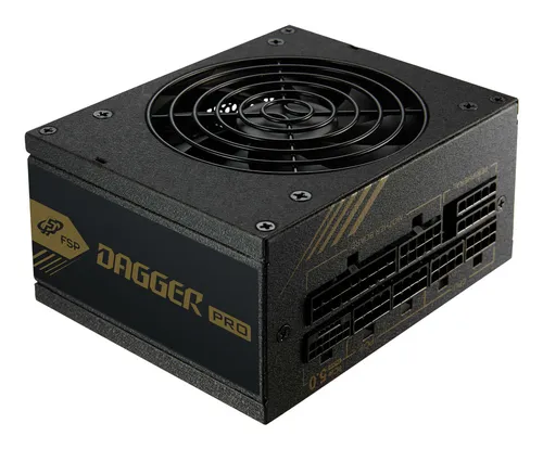 Fuente Alimentación 850W FSP DAGGER PRO 850W Unidad de fuente de alimentación SFX SFX3.3 Negro 80 PLUS Gold Fully-Modular Negro