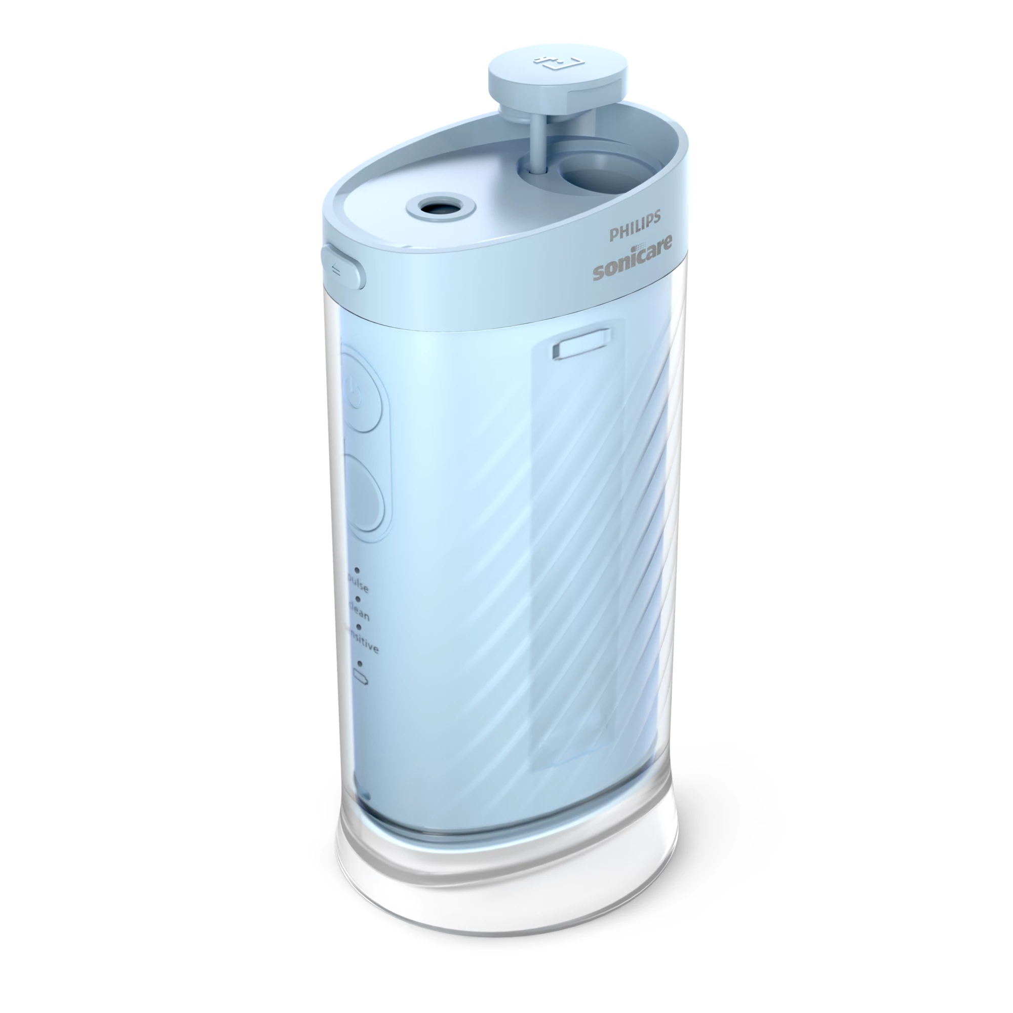 Irrigador dental Philips Sonicare Compact Flosser 1000 Sin Cable 3 Niveles Azul HX3333/24