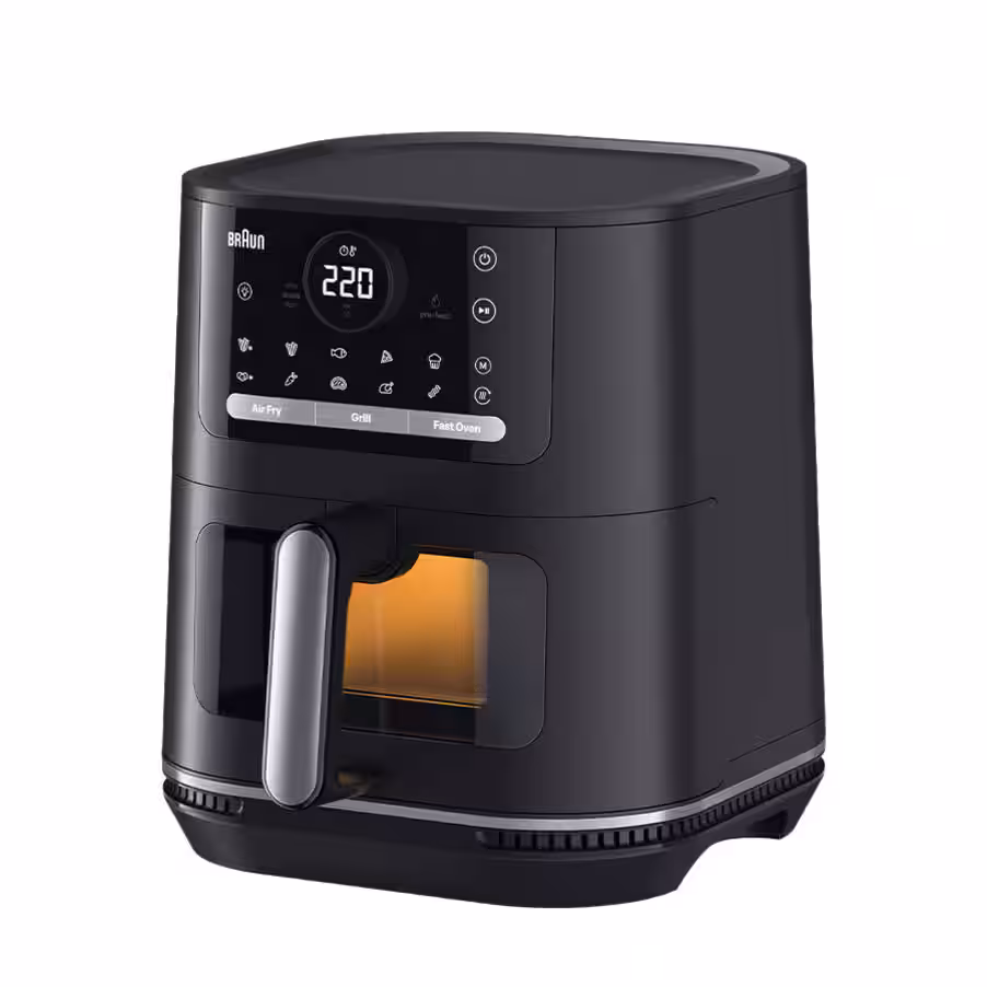 Freidora de aire Braun HF Multifry 5 HF5075IBK 6L 2000W 20 programas Ventana de visión