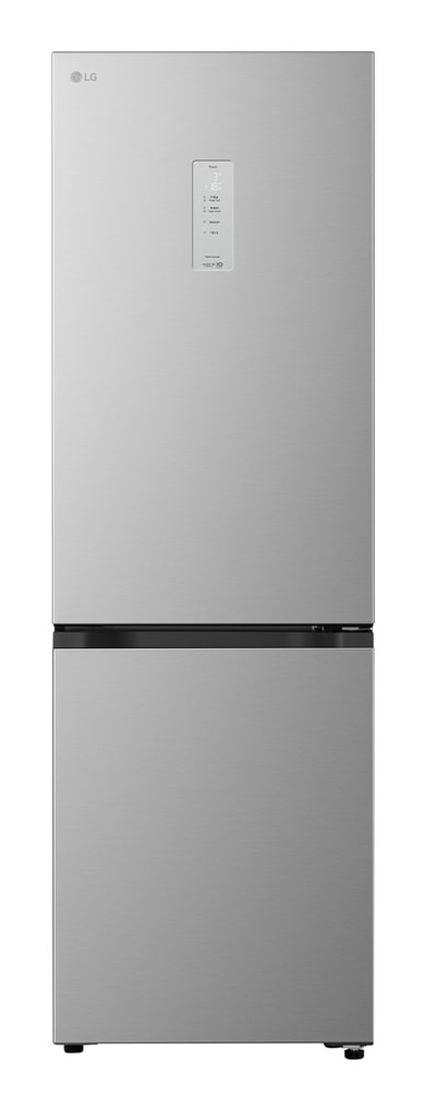 Frigorífico Combi | LG GBBSJ11DPY DoorCooling+, 1.86m de 333l, Serie 200, Clasificación D, Inox antihuellas - GBBSJ11DPY