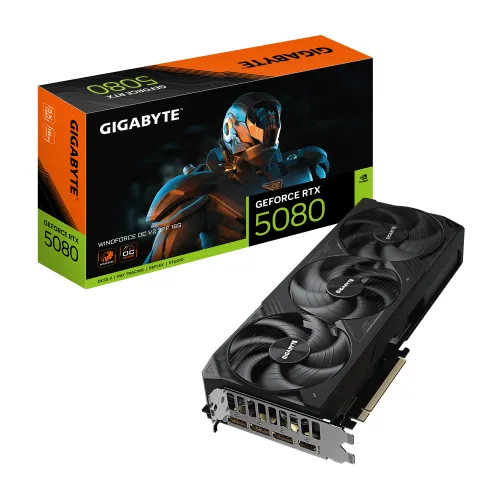 Gigabyte GeForce RTX 5080 WINDFORCE OC V2 SFF 16GB GDDR7 DLSS5