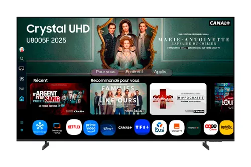 Samsung TU43U8005FUXXC 43" LED Crystal 4K UHD Smart TV 50Hz Tizen HDR10+