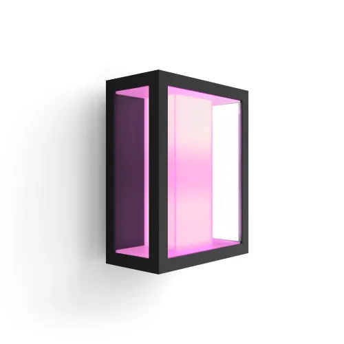 Philips Hue White & Color Ambiance Aplique Mural Para Exteriores Impress Negro