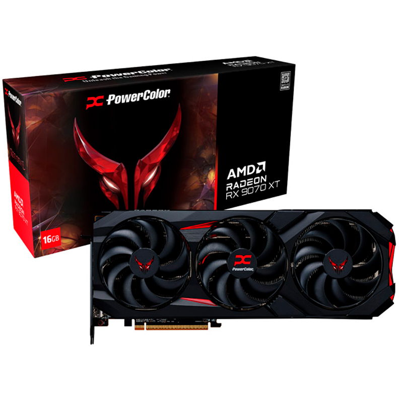 PowerColor Red Devil AMD Radeon RX 9070 XT OC 16GB GDDR6
