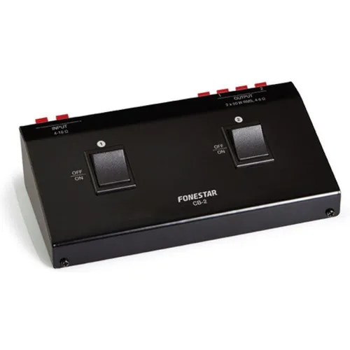 Fonestar - Selector de altavoces estéreo Fonestar CB-2.