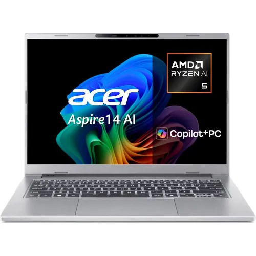 Acer - Portátil Acer Aspire 14 AI A14-61M Copilot+ PC, Ryzen AI 5-330, 32GB, 1TB SSD, 14", W11.