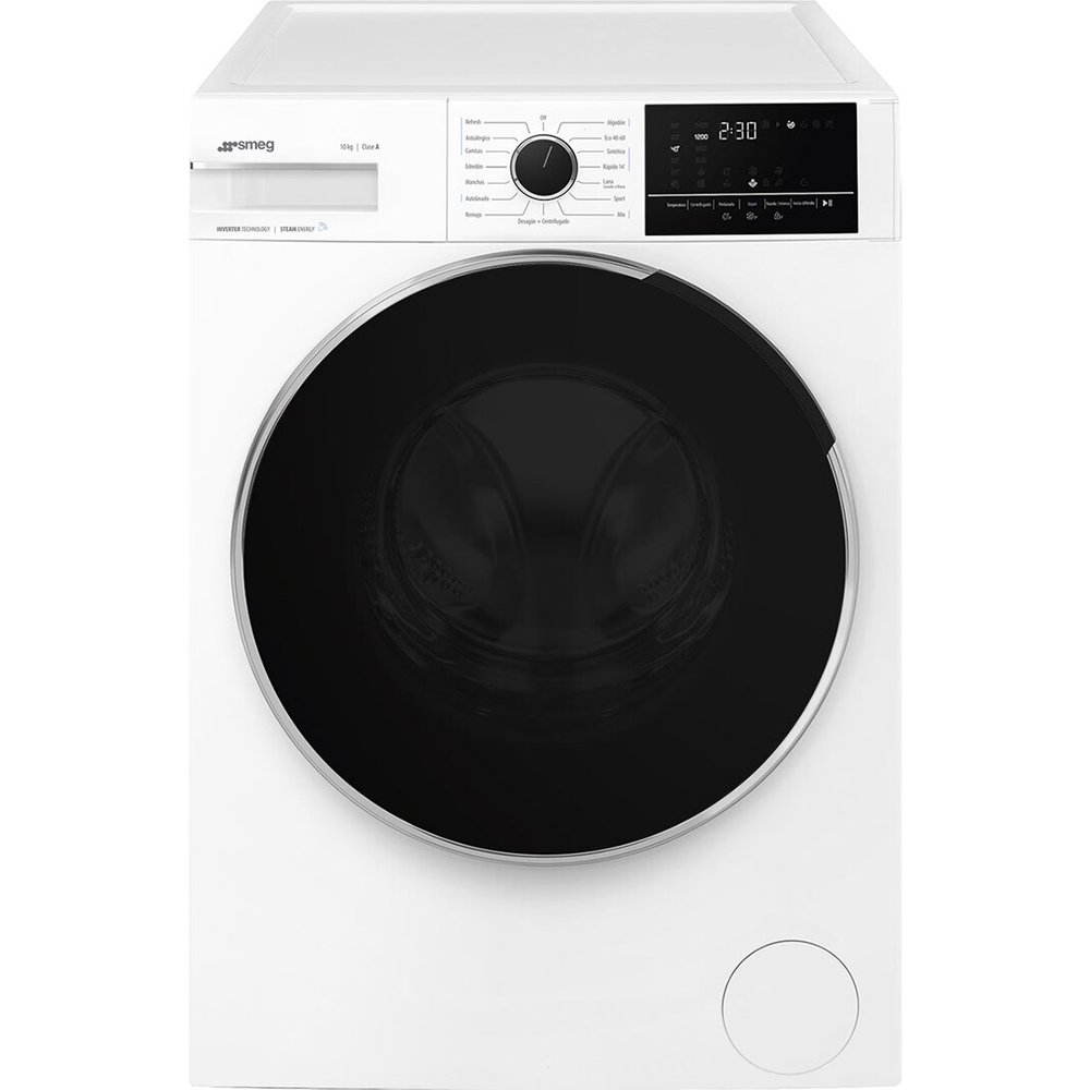 Smeg - Lavadora Smeg 10 kg - 1.400 rpm, Motor inverter - WNP04SEAES1.
