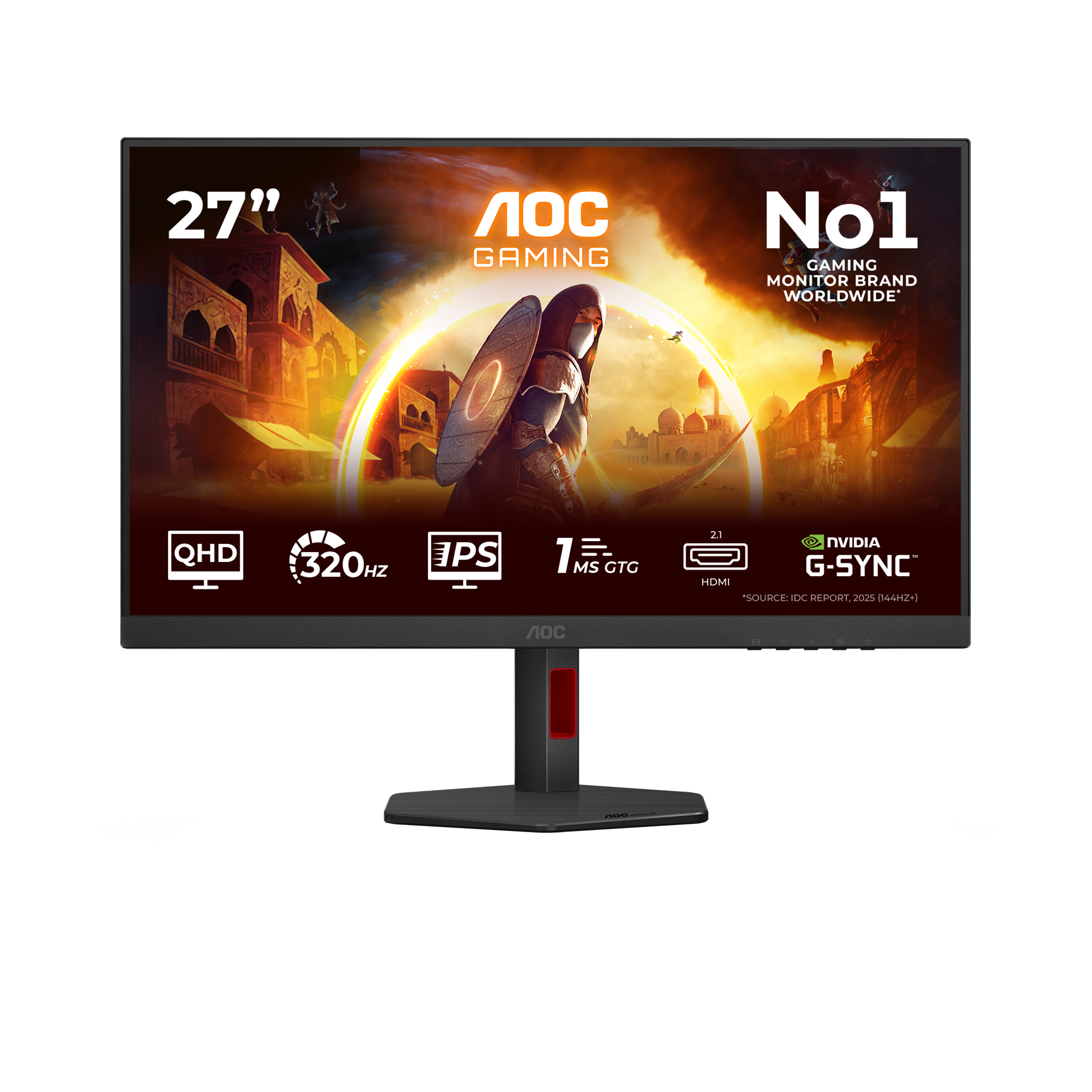 AOC G4 Q27G4SRU pantalla para PC 68,6 cm (27") 2560 x 1440 Q27G4SRU