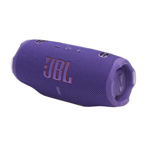 Altavoz bluetooth - JBL Charge 6, 45 W, Bluetooth, Hasta 24 horas + 4 con Playtime Boost, Resistente a golpes, agua y polvo, Morado