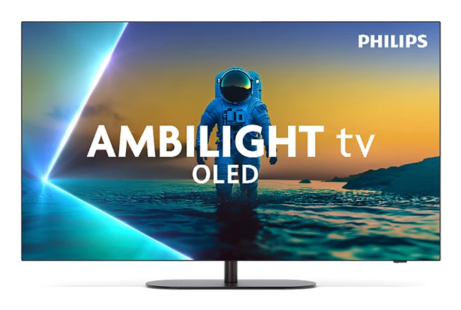 Philips - TV OLED 139 cm (55") Philips Ambilight 55OLED820-12 UHD 4K, Dolby Vision y Dolby Atmos, Google TV, Smart TV.