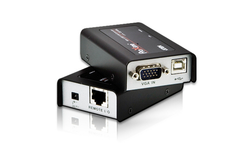 ATEN CE100-AT-G extensor KVM Transmisor y receptor CE100-AT-G