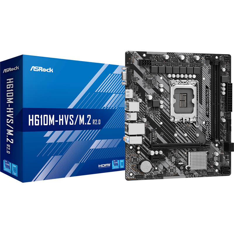 AS Rock H610M-HVS/M.2 R2.0 Socket 1700