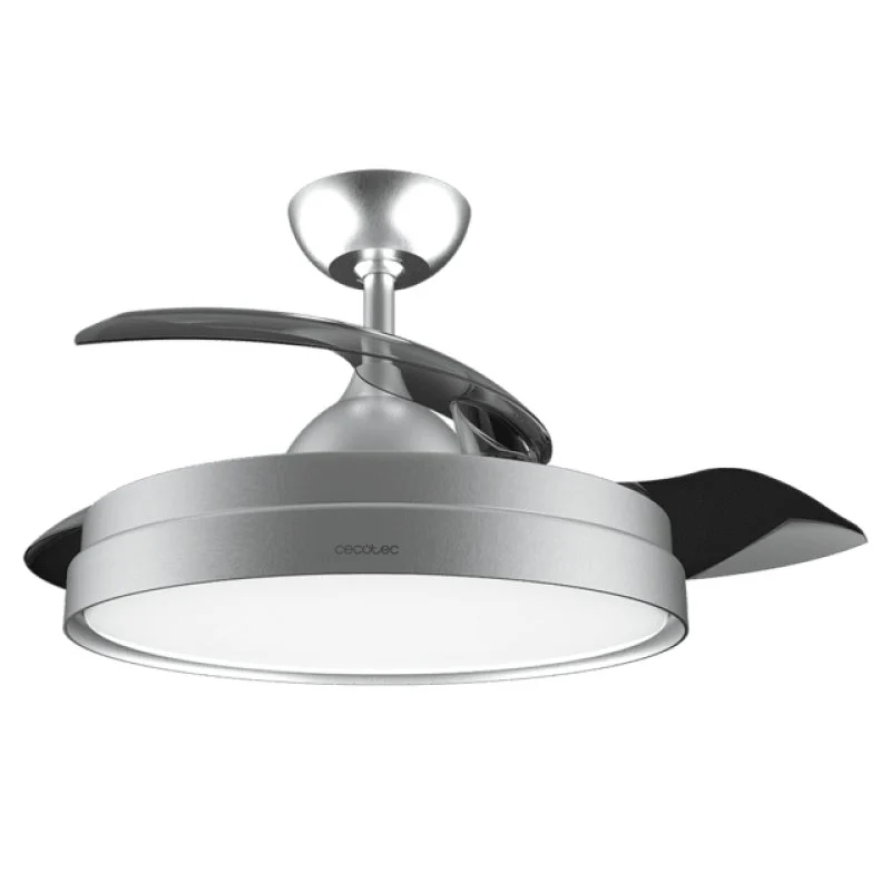 VENTILADOR DE TECHO CECOTEC ENERGY SILENCE AERO 4280 | ASPAS RETRÁCTILES, LUZ LED Y FUNCIÓN INVIERNO/VERANO