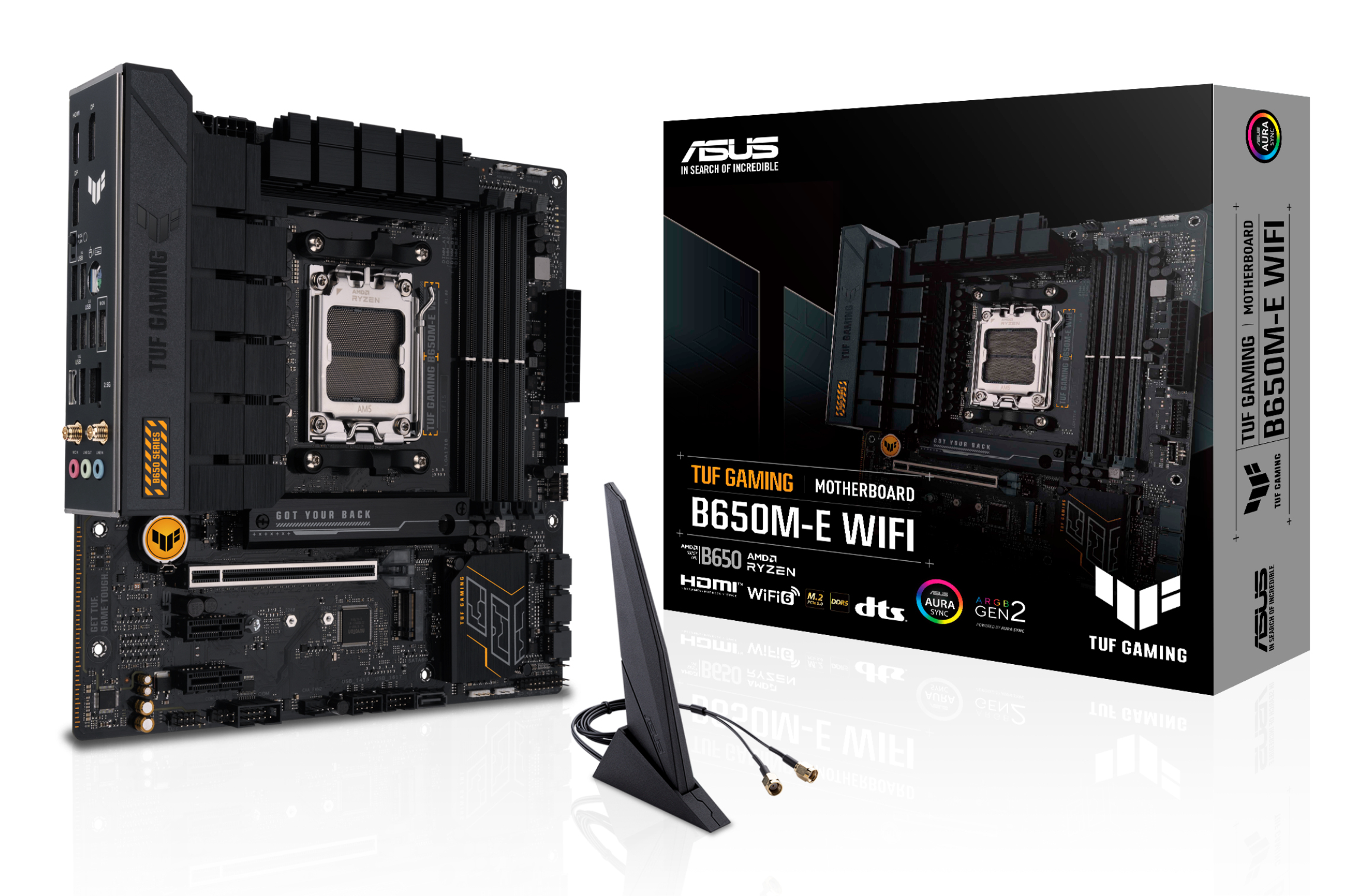 Asus TUF Gaming B650M-E WIFI Socket AM5