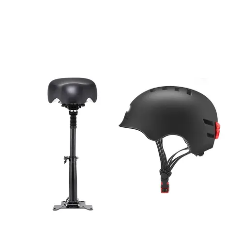 isinwheel Casco de Patinete Eléctrico o bicicleta+ Asiento ajustable isinwheel del Patinete Electrico GT2