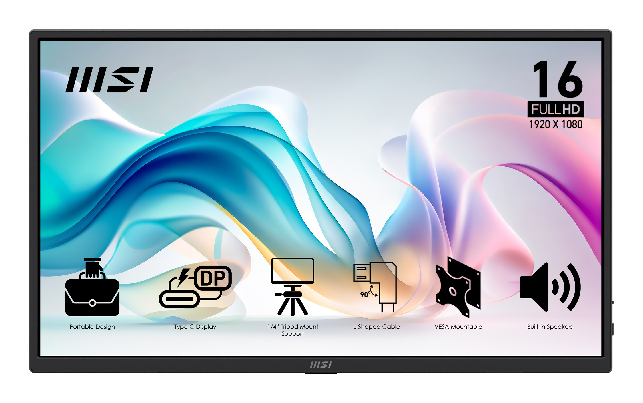 MSI PRO MP165 E6 15.6" LED IPS Full HD HDMI Altavoces