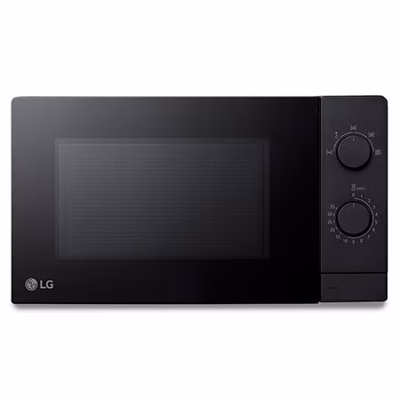 Microondas LG MS2082F, 20 litros, Negro - MS2082F