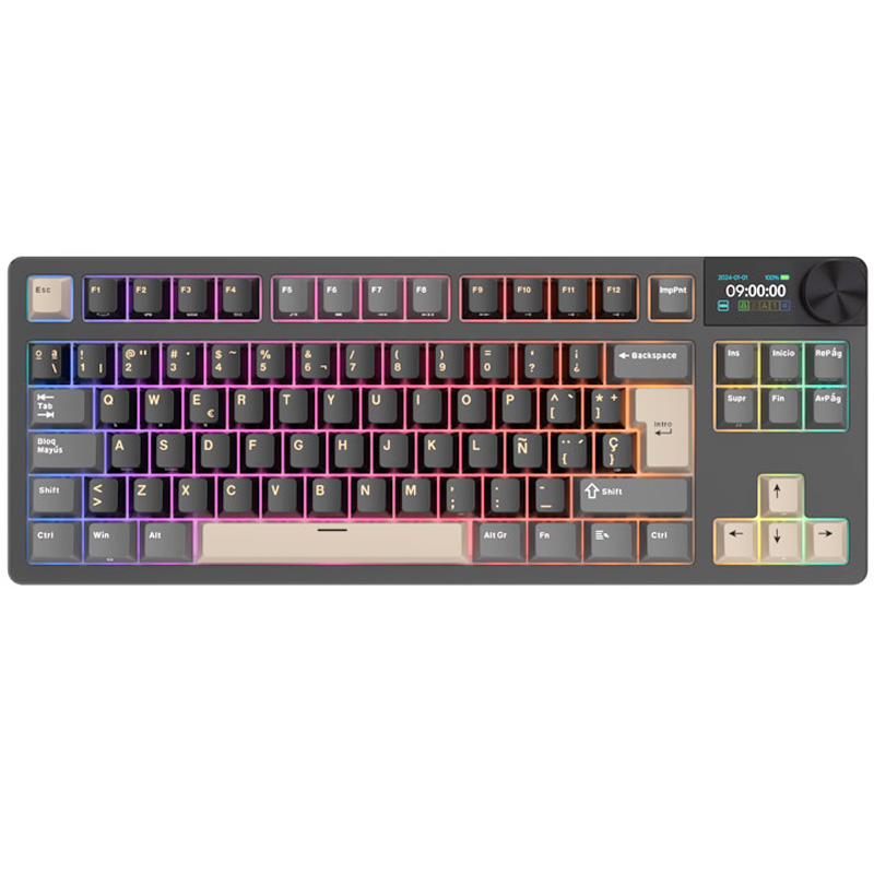 Royal Kludge RKS85 ISO-ES Hot-Swappable Switch Cloud Phantom