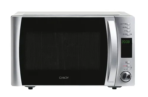 Microondas con grill - Candy COOKinAPP CMXG22DS, 800W, 5 niveles, Descongelación, Inicio diferido, 22 l, Inox
