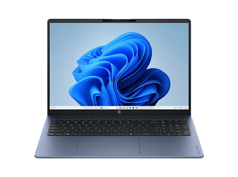 Portátil - HP OmniBook 3 16-bu0022ns, 16" 2K, Intel® Core™ 5 120U, 16 GB RAM, 1 TB SSD, Windows 11 Home, Azul, Sin Cargador