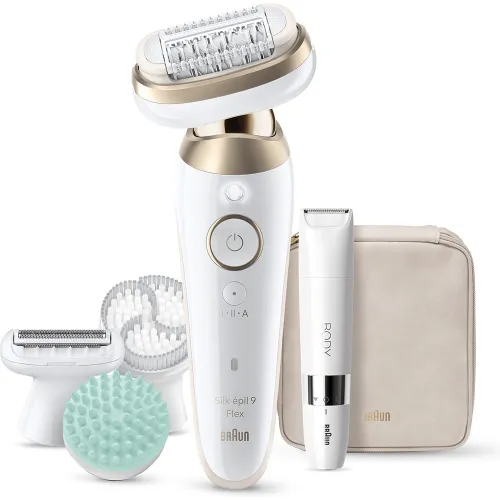 Braun - Depiladora eléctrica Braun 9-481 3D Silk·épil 9 Flex SkinSpa.