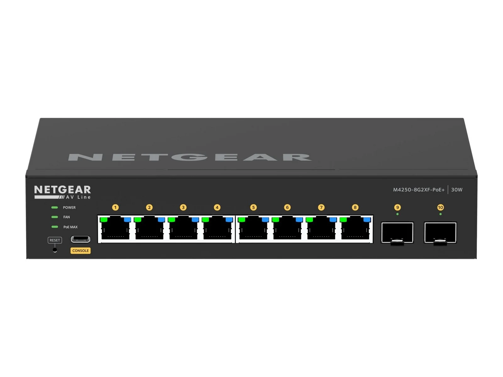 NETGEAR GSM4210PX-100EUS switch Gestionado L2/L3 GSM4210PX-100EUS
