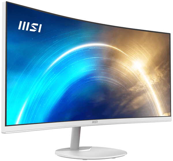 MONITOR MSI MP341CQW PRO 34" UWQHD 3440 x 1440 , 100HZ, HDMI, DPA, ALTAVOCES , BLANCO