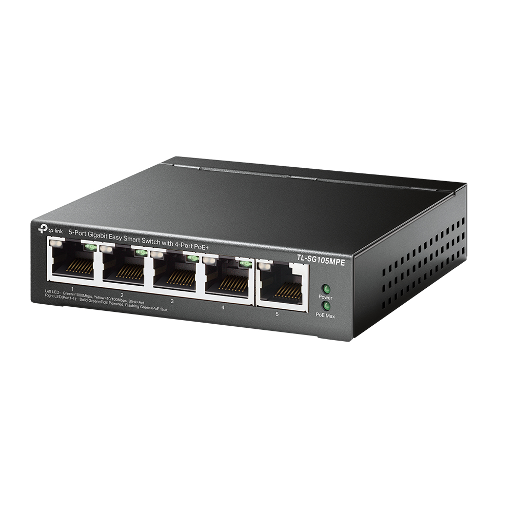 TP-Link TL-SG105MPE switch L2 Gigabit Ethernet TL-SG105MPE